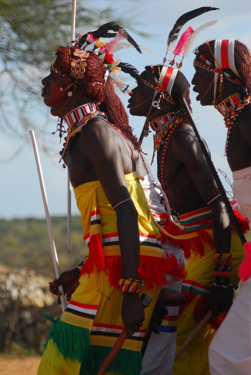 African tribal woman
